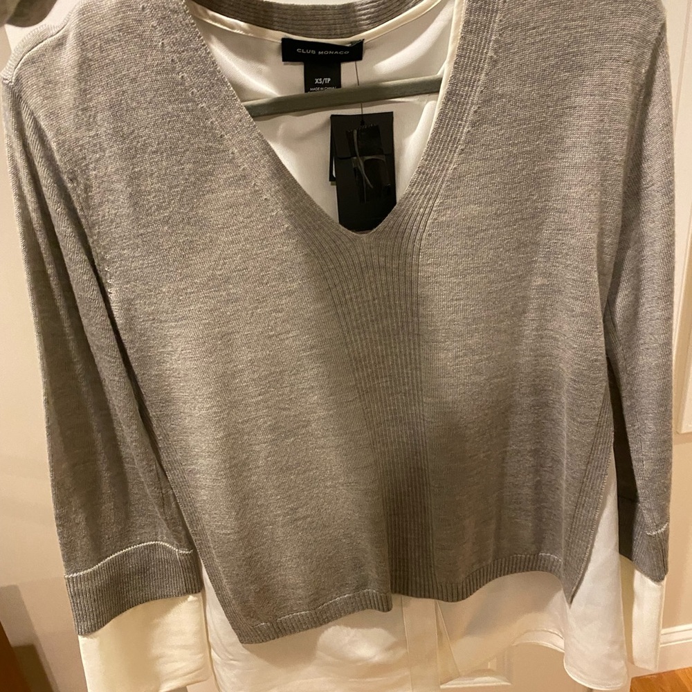 [Moving sale] NWT Club Monaco Layered shirt